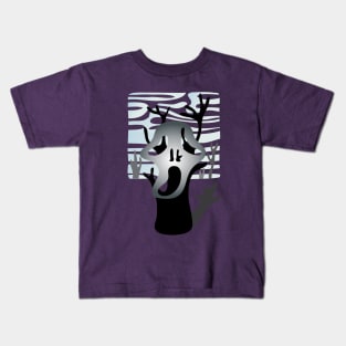 The tree's scream Kids T-Shirt